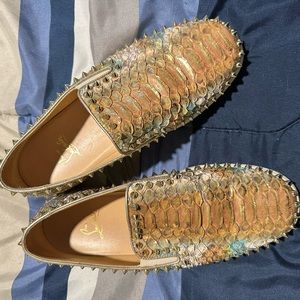 Authentic Christian Louboutin boat shoes